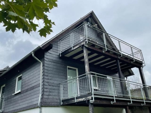 Ferienwohnung Wilzenbergblick 施马伦贝格 外观 照片